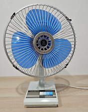 Vintage General Electric GE Oscillating Blade Desk Table Fan 3 Speed Japan FO30 picture