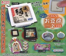 Punyupunyu Various Tofu Mascot Capsule Toy 5 Types Full Comp Set Gacha New picture
