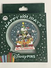 Disney 2023 Christmas Countdown JUMBO PIN Mickey Minnie Goofy Happy Holidays picture