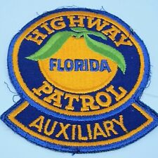 Florida Highway Patrol AUXILIARY Police Patch picture