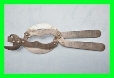 RARE Early Antique Garst Bros Dairy Advertising Metal Can / Bottle / Jar Opener  picture