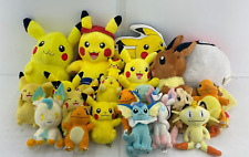 LOT of 22 Pokemon Plush Collectibles Toys Cute Pikachu Bulbasaur Squirtle Dolls picture
