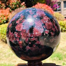 9.43LB Natural Beautiful Fireworks ball Quartz Crystal Sphere Healing 1037 picture