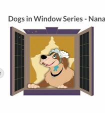 DSSH DSF Nana Peter Pan Dogs in Window Pin LE 400 PREORDER Confirmed picture