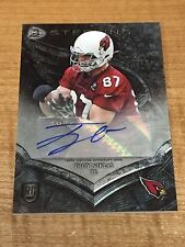 Troy Niklas Notre Dame Arizona Cardinals 2014 Bowman Sterling Signed Photo Card picture