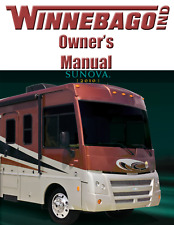 2010 Winnebago Sunova Home Owners Operation Manual User Guide Coil Bound picture