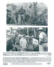 1993 Two Images from Jurassic Park Original News Service Photo picture