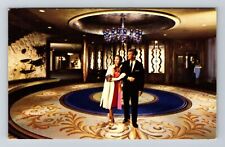 Miami FL-Florida Doral Hotel Country Club Lobby Guests c1966 Vintage Postcard picture