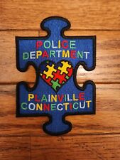 Plainville CT Police Autism Awareness Patch picture