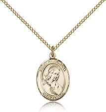 Saint Philomena Medal For Women - Gold Filled Necklace On 18 Chain - 30 Day ... picture