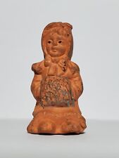 Terracotta.Antique figurine 1850-1899.Very small 1,41 in. picture