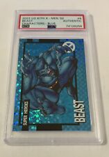 2023 UD Kith X-Men ‘92 Beast Blue #6 Asics PSA Card 1 of 50 Adidas Marvel picture