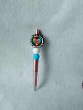 Handmade Beadable Pen - Autism A Different Way Of Seeing The World picture