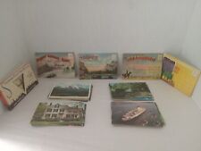 Vintage Postcards Lot Of 94, Also Lot Of 4 Souvenir Fold Outs, Real Photos  picture