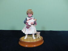 Vanmark 1991 Timeless Treasures Daly Figurine Playmate 1St Edition Girl Doll Cat picture