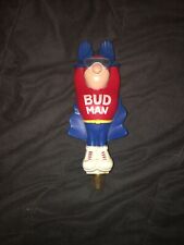 Vintage Budman Bud Man Superhero Budweiser 10