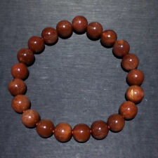 9mm Natural Red Hair Rutilated Quartz Crystal Round Beads Bracelet AAA picture