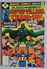 Super-Villain Team-Up #14 1st meeting of Dr Doom & Magneto 1977 Marvel Comics picture