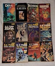 VINTAGE Lot of 12 DUMAREST OF TERRA Series by E.C. TUBB ~ DAW/Ace Books picture