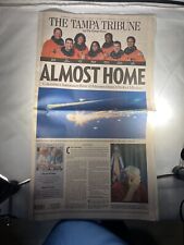 Tampa Tribune Almost Home February 2, 2003 Columbia Space Shuttle Disaster V picture