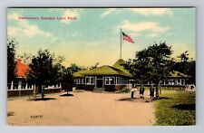 Salem NH-New Hampshire, Restaurant, Canoble Lake Park, Antique Vintage Postcard picture
