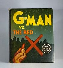 G-Man vs. The Red X, Vintage Big Little Book #1147 - 1936, Whitman BLB VG-NF picture