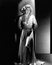 Priscilla Lane 1940's star in full body glamourpose against pillar 8x10 photo picture