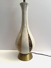 Vintage Quartite Mid-century Modern Ceramic Genie Table Lamp 1960s Atomic Retro picture