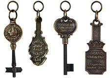 Authentic Models KC001 Set of 4 European Grand Hotel Key Rings Replicas picture