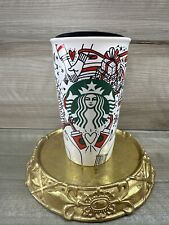 Starbucks 2017 Christmas Holiday Travel Tumbler 12oz Mug Coffee Cup Excellent picture