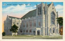 First Baptist Church Jackson Mississippi Vintage Unstamped Unused  picture