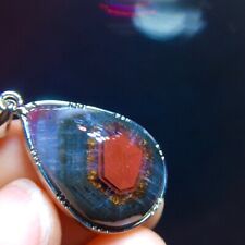 .Natural aurora 23-day eye crystal drop pendant for men and women picture