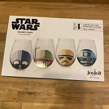 New Joyjolt Star Wars Drinking Glasses Helmet Hues picture