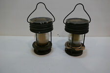 Vintage Pair of  Navy Nautical  Lamp or Lanterns~  Light NOT Working picture