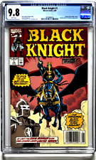 Black Knight #1 CGC 9.8 NEWSSTAND Original Black Knight MCU Kit Harrington picture