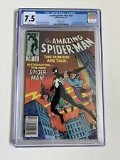 Amazing Spider-Man #252 CGC 7.5 Newsstand 1984 1st app Black Costume Symbiote picture