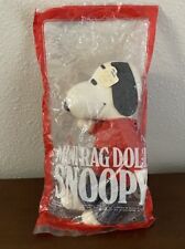 Vintage 1950’s Snoopy 8” Rag Doll Original Packaging Unopened RARE READ picture