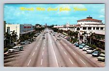 Coral Gables FL-Florida, Fabulous Miracle Mile, City Hall, Vintage Postcard picture