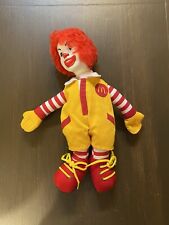 2004 Ronald McDonald Plush Doll Toy Vinyl Face RARE picture