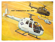 The Versatile BO-105 Boeing Helicopter Sales Brochure 1970 picture