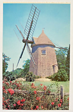 Eastham Windmill Oldest Mill on the Cape Cap Cod Massachusetts MA Postcard picture