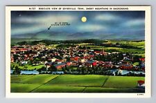 Sevierville TN-Tennessee, Aerial Of Town Area, Antique Souvenir Vintage Postcard picture