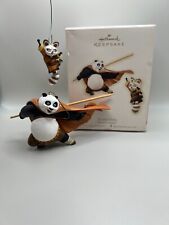 Hallmark Keepsake Kung Fu Panda Christmas Ornament Po & Shifu Set 2008 picture