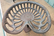 Tractor Seat Scarce Antique Hornsby Tractor Traction? Steam? Chain? Rare Seat AF picture