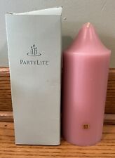 NEW PartyLite SPICED PLUM 3 x 7 Bell Top Round Pillar Candle S3737 NIB Retired picture