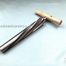 Double bass maker tools, double bass end pin tools, end pin hole reamer picture