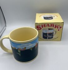 Shark Attack Coffee Mug Hot Beverage Activated Reveals What Lurks Beneath New picture