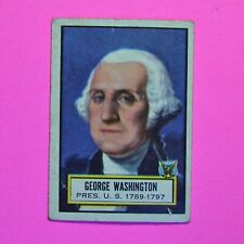 1972 Topps Look n See #9 George Washington, US President, VG (creased) picture