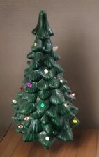 Large Vintage Ceramic Christmas Tree With Base 18