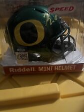 Kayvon Thibodeaux Signed Oregon Ducks Football Mini Helmet Beckett Hologram COA picture